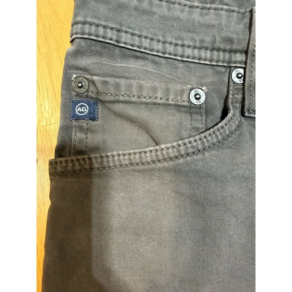 AG Adriano Goldschmied The Graduate Tailored Leg Pants Men's 31x32 Black